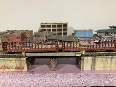 Lote de 2 Red Caboose escala N 73’ Centerbeam SSAM 38711 y 38719 Wisconsin Central Foto 1 de 4