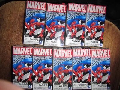 2005 MARVEL COLLECTOR'S CHESS PIECES LOT OF 9 NEW IN PLASTIC SPIN MASTER W BOXES - Image 1 of 4