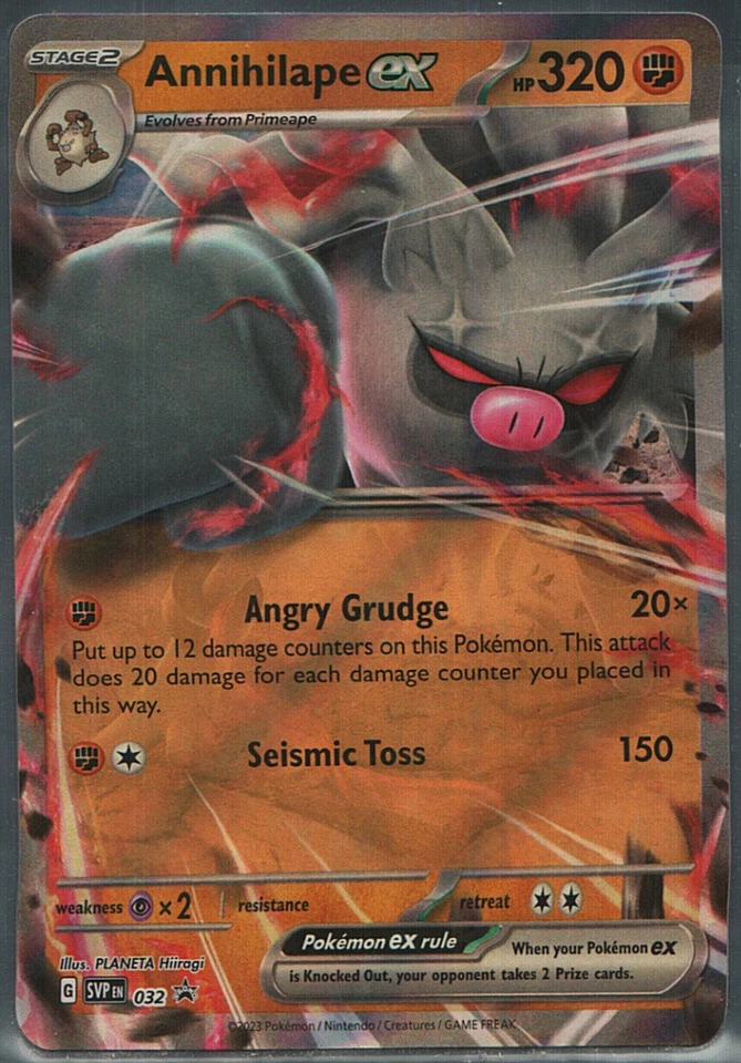 Annihilape ex - Promo SV: Scarlet & Violet Promo Cards 032 NM - Image 1 of 2