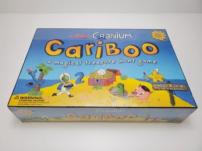 COMPLETE Cranium Cariboo Magical Treasure Hunt Board Game (2002) ABC Numbers  - Image 1 of 4