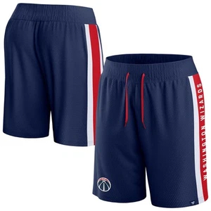 Pantalones Cortos Para Hombre Fanatics Azul Marino Washington Wizards Árbitro Icónico Malla - Imagen 1 de 3