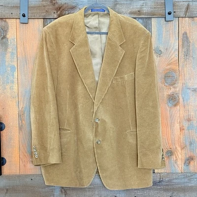 Blazer Nordstrom Classic Collection Pana Tostada Talla 50L Foto 1 de 4