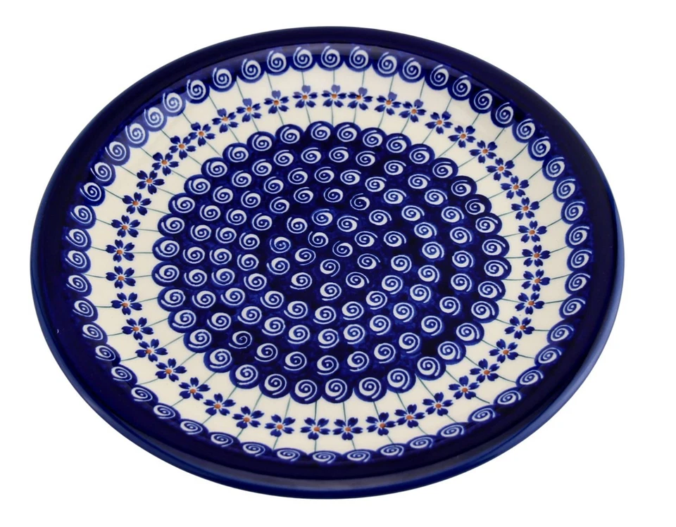 ZAKLADY CERAMICZNE BOLESLAWIEC Polish Pottery Dinner Plate 10.75" Zaklady Boleslawiec Ceramic Dinnerware