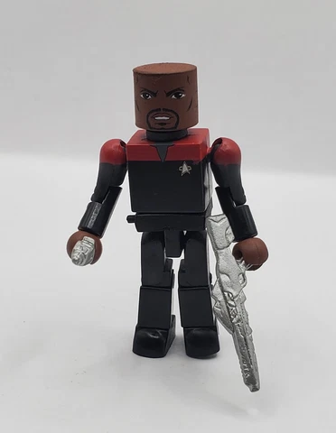 Star Trek: Deep Space Nine Minimates Wave 1 CAPTAIN SISKO 2" Mini Figure Cover