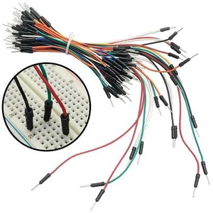 75 Pack Flexible Solderless Breadboard Jumper Wires M/M, 4 Different Lengths - Picture 1 of 6