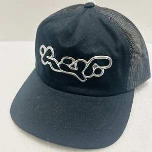 HUF Hell Razor Trucker Hat Cap Snapback Adjustable Black Outdoors Workwear - Picture 1 of 5