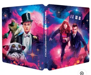 Doctor Who 60th Anniversary Specials Limited Edition Blu-ray Steelbook ✅ - Picture 1 of 3