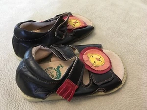 Live & Luca Leo Lion Sandals Brown Leather Boys 7 So Cute - Picture 1 of 5