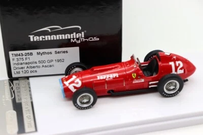Tecnomodel Mythos 1/43 Ferrari F.375 1952 #12 Resin Car Models Limited Gift - Image 1 of 4