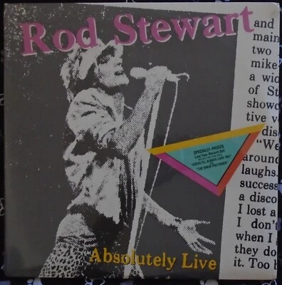 ROD STEWART, Absolutely Live USA New Sealed 2LP FREE SHIPPING - Image 1 of 2