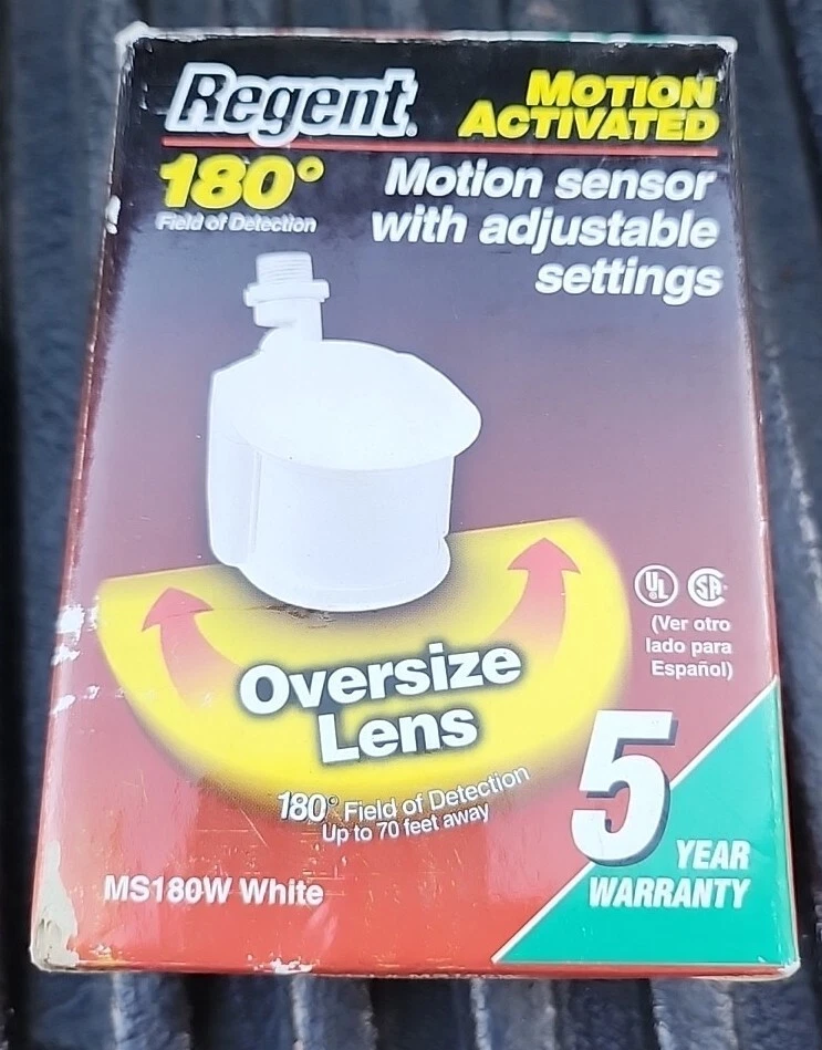 Cabezal detector de movimiento de repuesto Cooper Lighting White Regent MS180W Foto 1 de 1