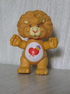 VTG ACG 1985 Care Bears PVC Poseable Brave Heart Lion Cousin Figure 3.5" READ - Picture 1 of 12