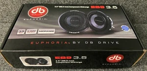 DB Drive EUPHORIA ES9 3.5 Component Midrange 300 WATTS Peak/100 WATTS RMS POWER - Picture 1 of 12