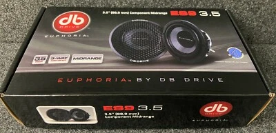 DB Drive EUPHORIA ES9 3.5 Component Midrange 300 WATTS Peak/100 WATTS RMS POWER - Image 1 of 4
