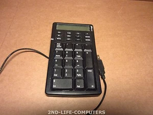 TARGUS PAUK001 USB NoteBook Keypad Calculator Zehnertastatur Tastatur + CABLE - Afbeelding 1 van 2
