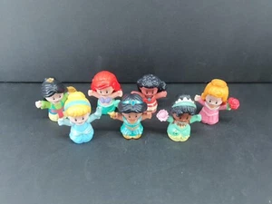 Bulk Fisher Price Little People Figures x 7 Princesses Girls - Picture 1 of 9