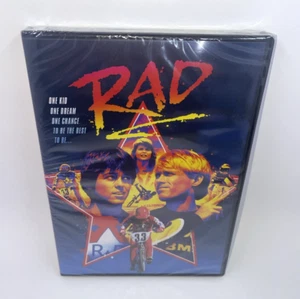 RAD BMX DVD MOVIE RARE OOP NEW MILL CREEK OUT OF PRINT FACTORY SEALED - Picture 1 of 6