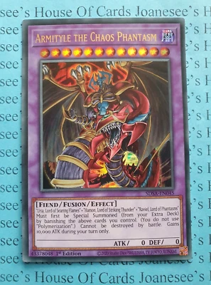SDSA-EN045 Armityle the Chaos Phantasm Ultra Rare Yu-Gi-Oh Card 1st New - Image 1 of 3