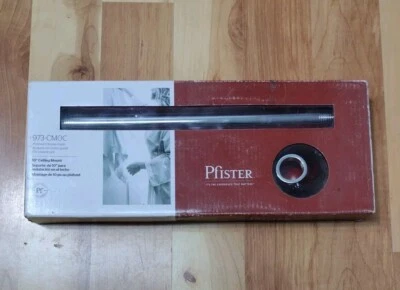 Pfister Polished Chrome 10" Wall Mount Shower Extension Arm For Rain Shower Head - Image 1 of 4