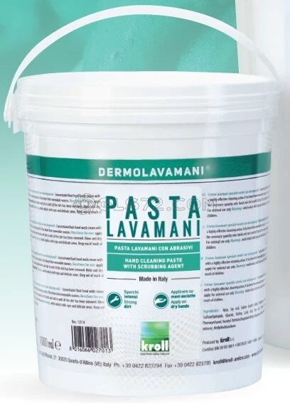 SAPONE PASTA LAVAMANI KROLL 0102 1 KG SGRASSANTE DA LAVORO - Immagine 1 di 1