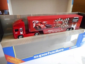 Corgi Superhaulers TY86801 ERF Race Transporter Ducati Corse 1:64 + Box - Foto 1 di 9