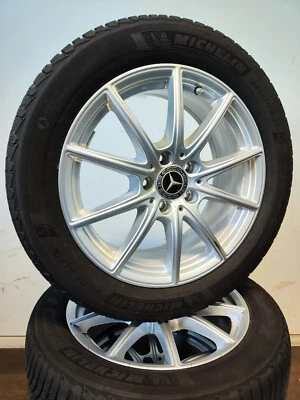 4 Winterreifen 225 50 R17 Mercedes C Klasse W206 17" Alufelgen Winterräder - Bild 1 von 3