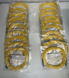 Lot of 19 SC/UPC-SC/APC SM Simplex 3.0MM, PCSS0563D-070, 7Meters - Picture 1 of 10