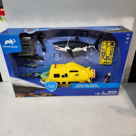 Animal Planet Deep Sea Shark Rescue Submarine Playset Exclusive NIP Cover