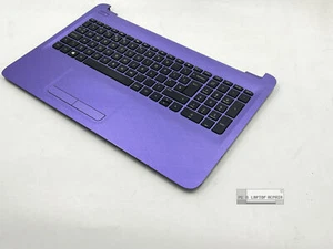 Original OEM HP Notebook 15-AF Handauflage obere Abdeckung UK Tastatur lila 813977-031 - Bild 1 von 3