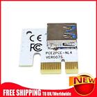 Mining PCI Express Adapter PCIe 1X to 16X Graphics Card Extender Card White