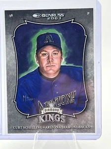Curt Schilling 2003 Donruss Diamond Kings #19 - Imagen 1 de 2
