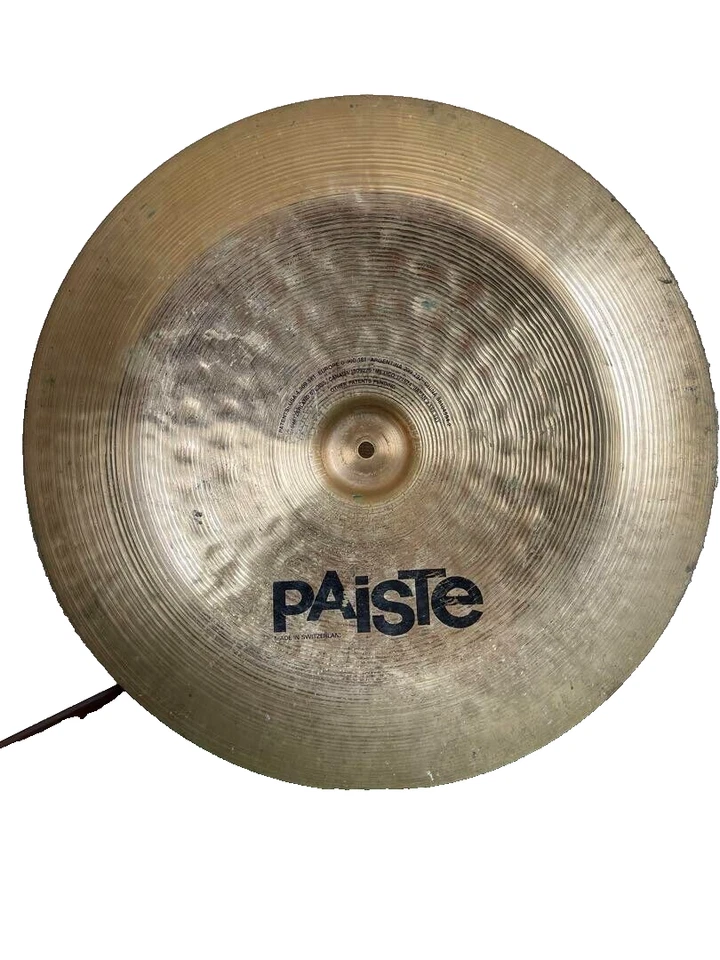 Platillo Paiste Heavy China 20 rara prueba completada Foto 1 de 4