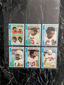 1978 and 1979 Topps Football New England Patriots Team Sets 48ct Haynes, Grogan - Picture 1 of 6