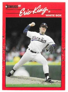 ERIC KING CHICAGO WHITE SOX #337 - DONRUSS NM-MT 1990 - Picture 1 of 2