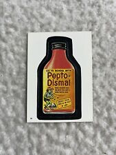 1986 Wacky Packages Album Series Sticker Pepto Dismal #55
