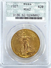 1927 PCGS MS 62 $20 Double Eagle Doiley