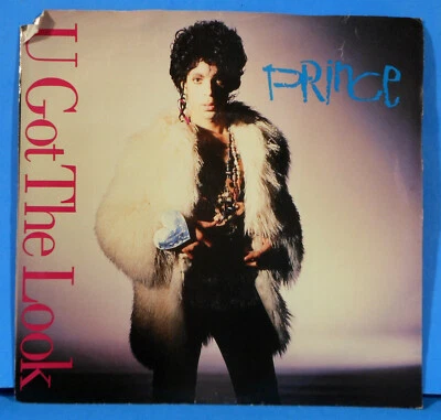 PRINCE U GOT THE LOOK ~ HOUSEQUAKE 7" 45RPM 1987 GREAT CONDITION! VG++/VG+!!B - Image 1 of 4