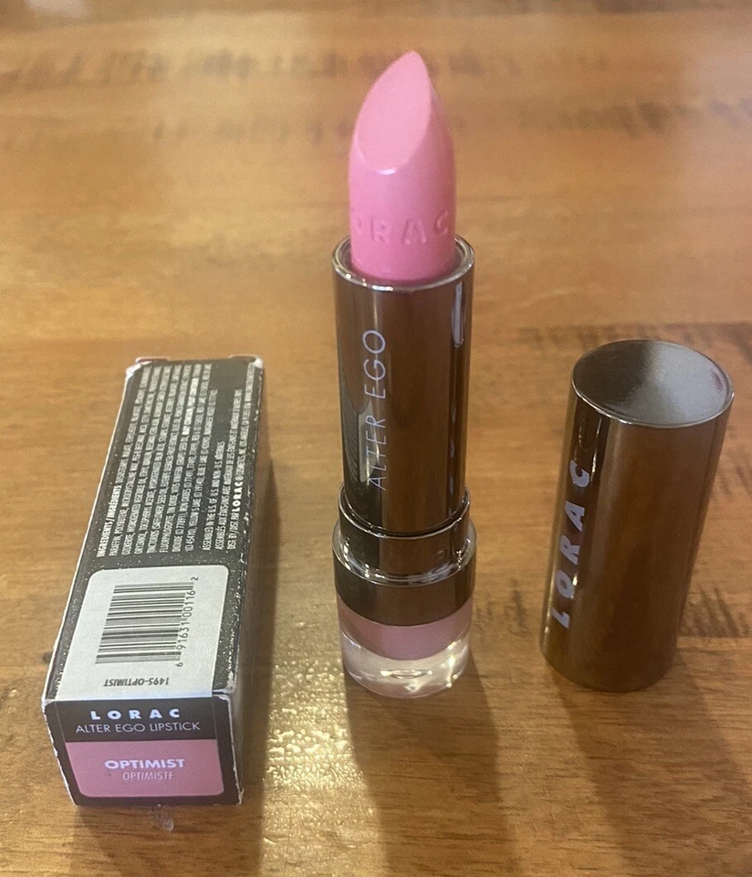 LORAC ALTER EGO LIPSTICK IN THE SHADE OPTIMIST NEW WITH BOX - HTF - Image 1 of 1