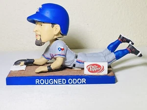 2016 TEXAS RANGERS ROUGNED ODOR "SLIDING" SGA BOBBLEHEAD No Box - Picture 1 of 3