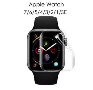 Apple Watch Hydrogel TPU Full Displayschutzfolie Full Cover - Bild 1 von 10