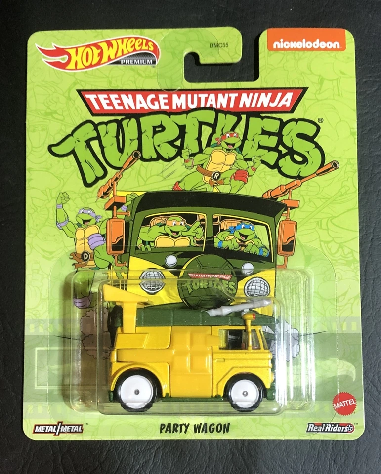 Hot Wheels Pop Culture Teenage Mutant Ninja Turtles Party Van Foto 1 de 1