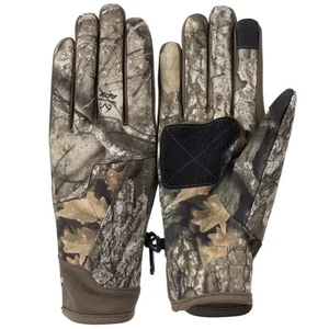 Huntworth Men's L/XL 5-Finger Stealth Hunting Glove Realtree APX Camo - Picture 1 of 10