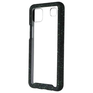MyBat Full-Body Rugged Clear Bumper Case for LG K92 (5G) - Black/Green Speckle - Picture 1 of 3