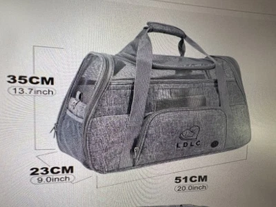 Hundetransportbox, Katzen Tragetasche Katze Transportbox  - Bild 1 von 2