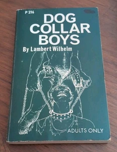 RaRe Pariser Presse HUNDEHALSBAND JUNGEN Zellstoff Belletristik Roman Buch P216 GaY InTeResT - Bild 1 von 6