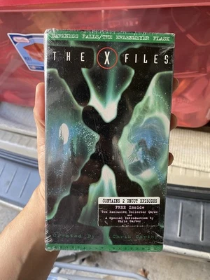 The X-Files - Darkness Falls/The Erlenmeyer Flask (VHS, 1994)  - Image 1 of 4