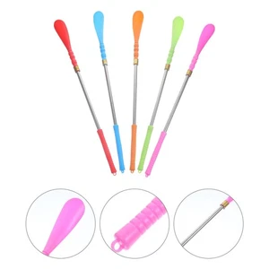5Pcs Travel Shoe Horn Household Shoe Horn Reusable Shoes Horn Metal Shoe - Picture 1 of 12