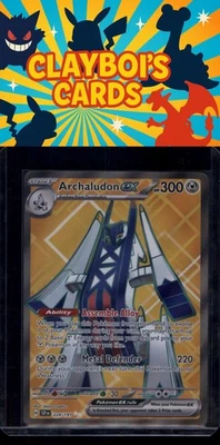 Archaludon ex SV08: Surging Sparks Pokémon 224/191 Ultra Rare NM+ - Image 1 of 2