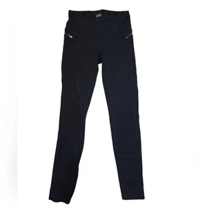 Athleta Girl Black Leggings Pants Size M 8-10 - Picture 1 of 4
