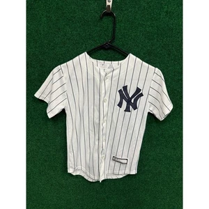 Youth New York Yankees DJ LaMahieu Striped Jersey Sz Small Unisex - Picture 1 of 3